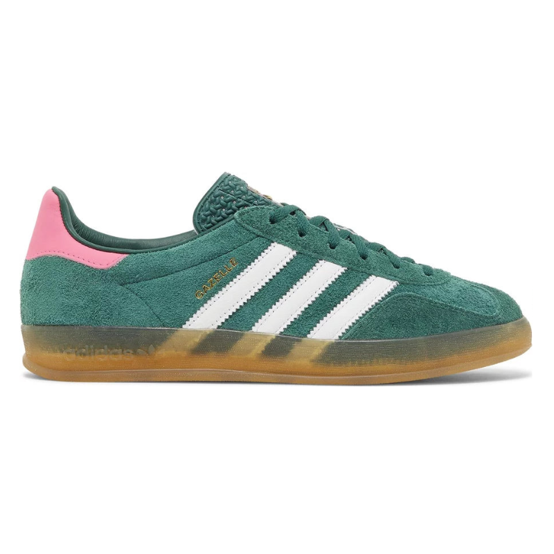Adidas Gazelle Indoor – Collegiate Green Lucid Pink