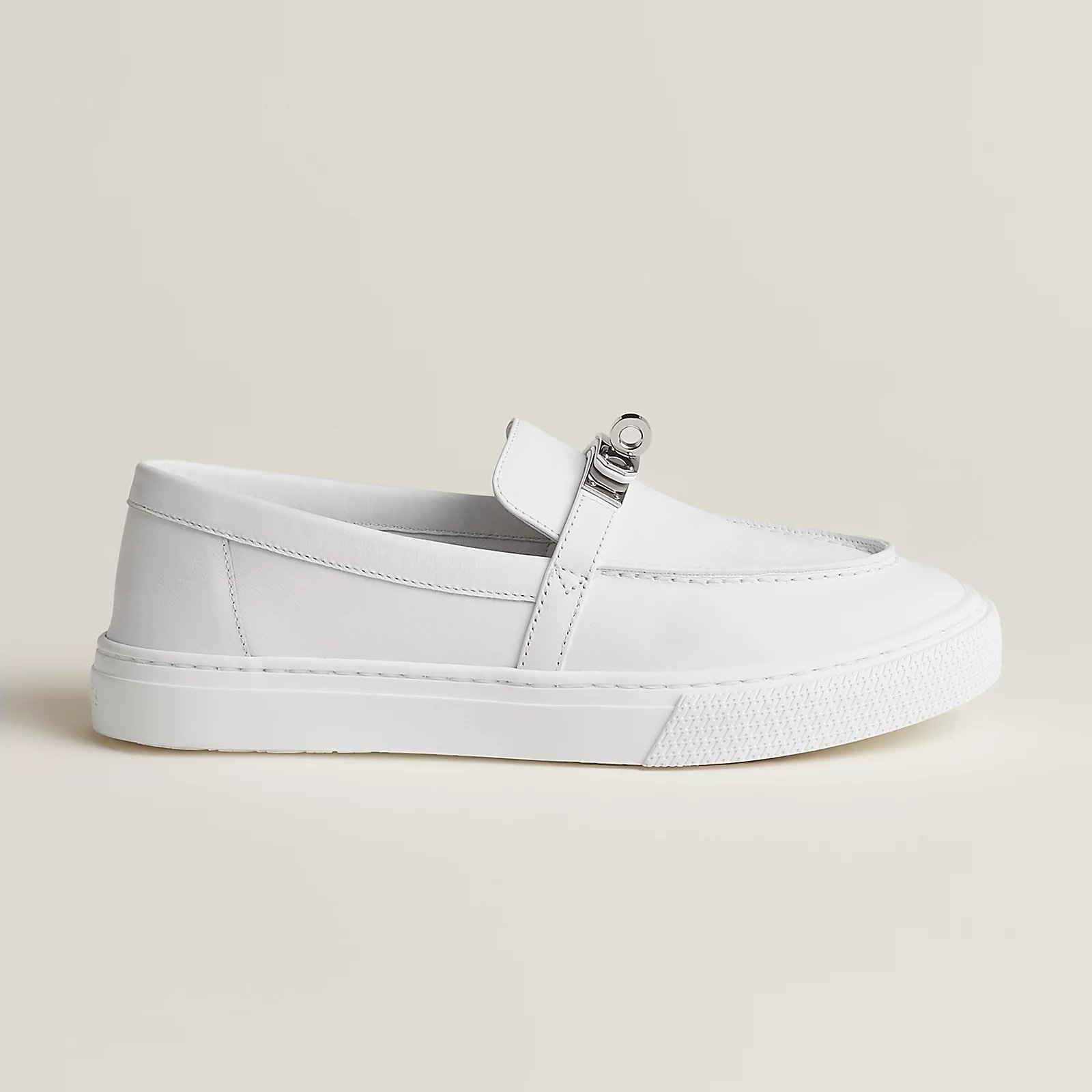 Hermès Game slip-on sneakers in white