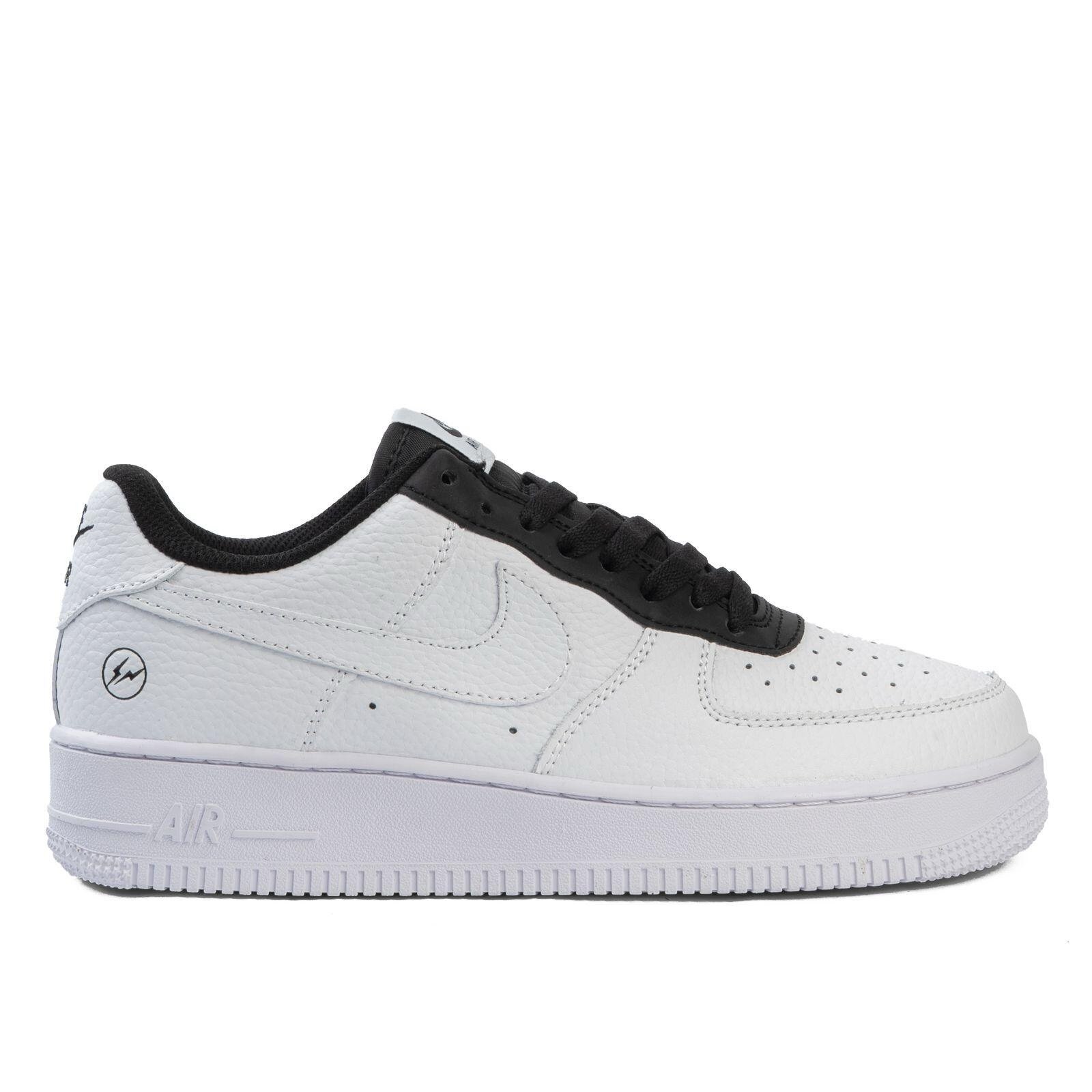 nike air force 1 low white black x fragment design
