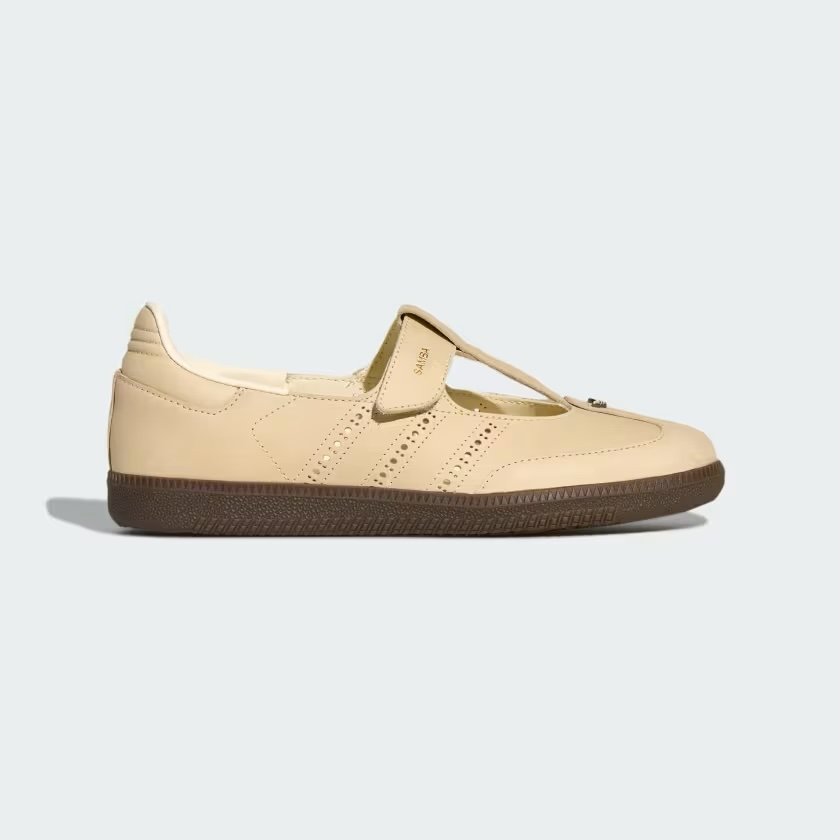 Adidas Samba Jane shoes in a "Crystal Sand"