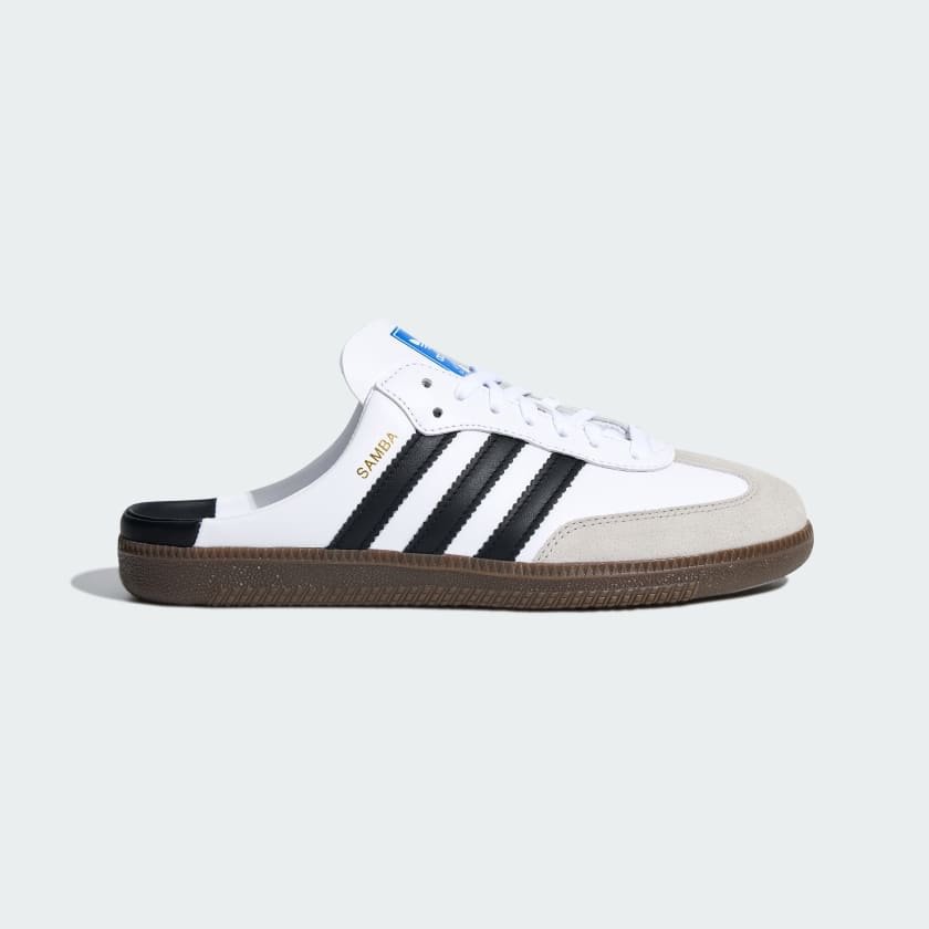 SAMBA OG MULE SHOES - White