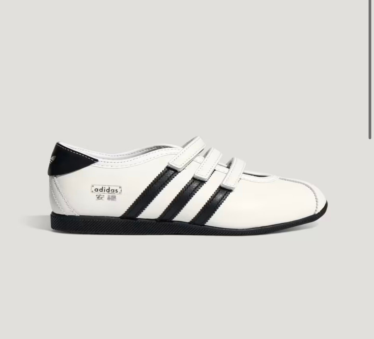Adidas anfu mary jane white