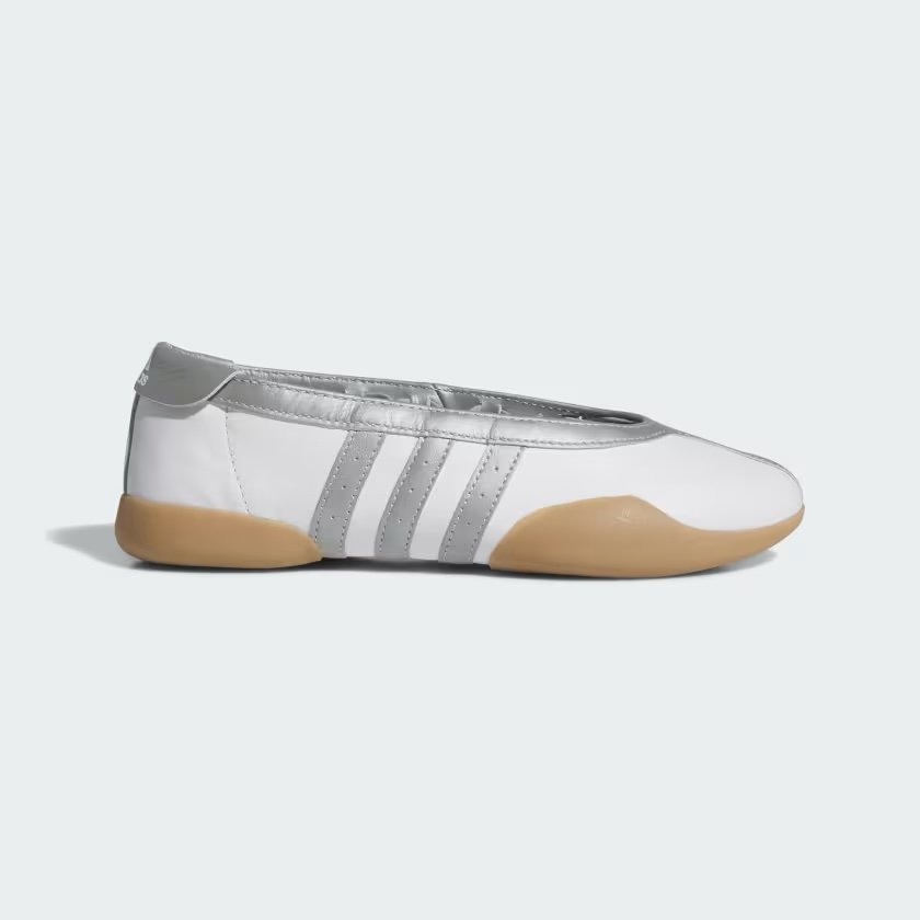 Adidas Taekwondo Mei Ballet shoes in Silver Metallic Copy