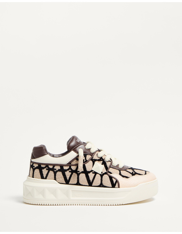 Valentino One Stud XL Low 'Beige'