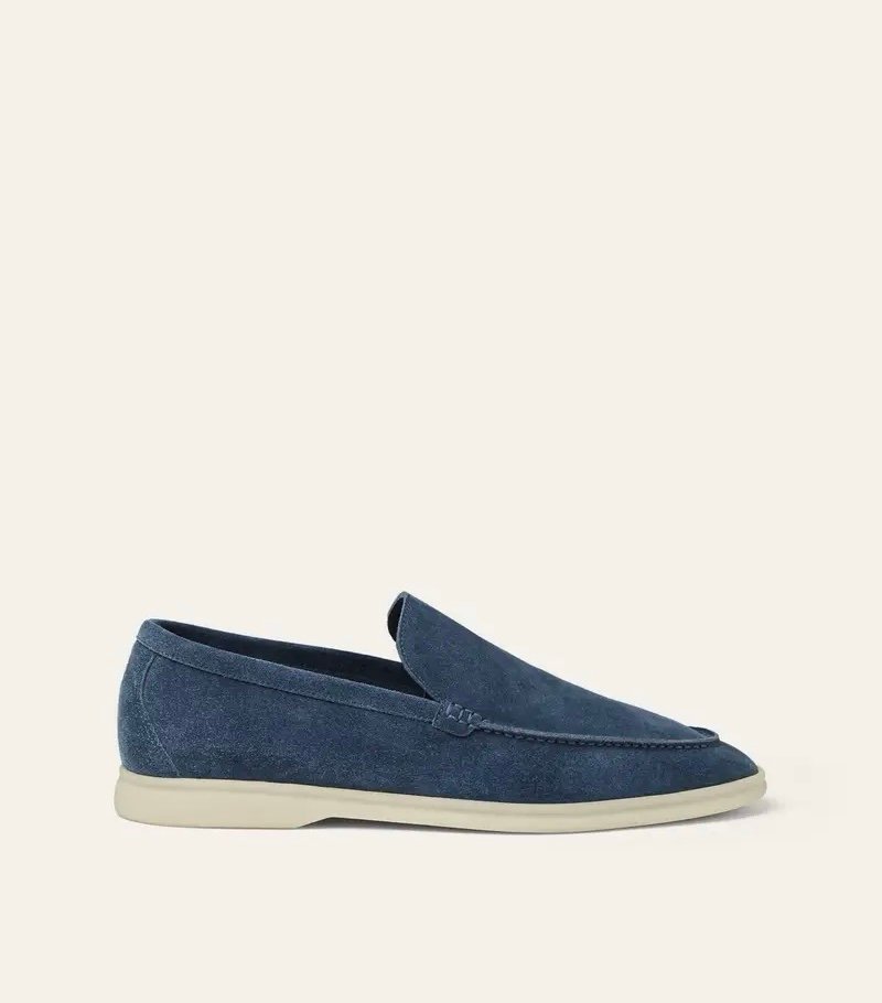 Summer Walk Loafer Suede Classic Navy