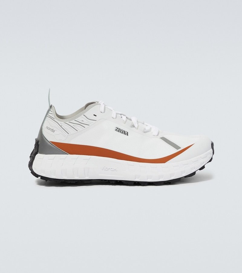 ZEGNA x norda™ 001 White Technical Fabric sneaker