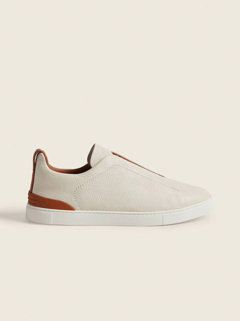 ZEGNA Triple Stitch™ Full-Grain Deerskin Sneakers